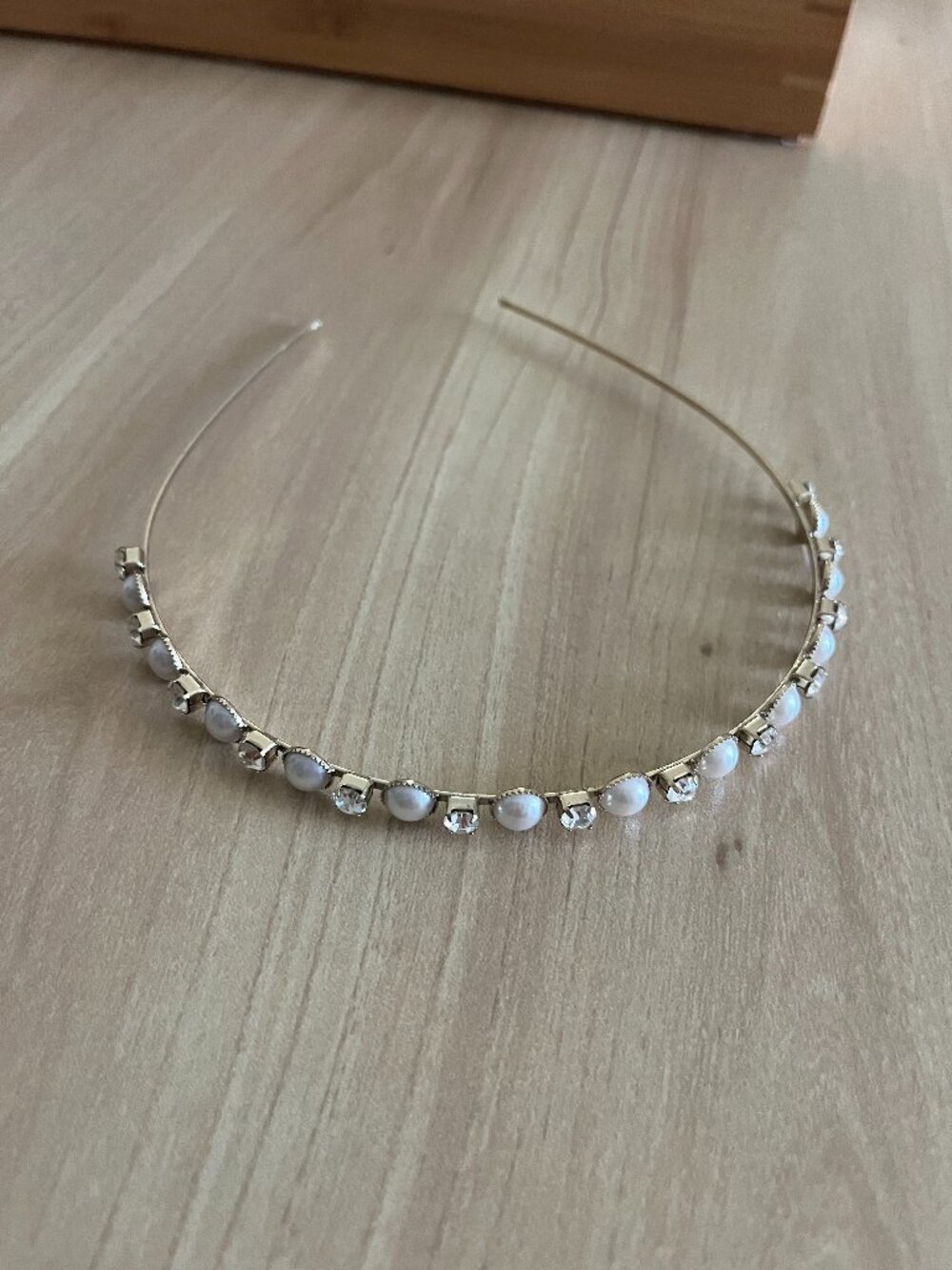 J. Crew Pearl and Rhinestone Headband